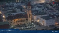 Archived image Webcam Passau: View from Veste Oberhaus 00:00