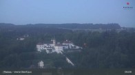 Archiv Foto Webcam Passau: Blick von der Veste Oberhaus auf Donau und Altstadt 04:00