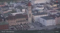 Archived image Webcam Passau: View from Veste Oberhaus 20:00