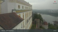 Archiv Foto Webcam Passau: Blick von der Veste Oberhaus auf Donau und Altstadt 06:00