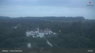 Archiv Foto Webcam Passau: Blick von der Veste Oberhaus auf Donau und Altstadt 04:00
