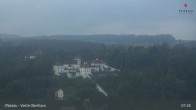 Archiv Foto Webcam Passau: Blick von der Veste Oberhaus auf Donau und Altstadt 06:00