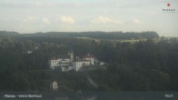 Archiv Foto Webcam Passau: Blick von der Veste Oberhaus auf Donau und Altstadt 18:00