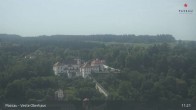 Archiv Foto Webcam Passau: Blick von der Veste Oberhaus auf Donau und Altstadt 10:00