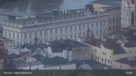 Archiv Foto Webcam Passau: Blick von der Veste Oberhaus auf Donau und Altstadt 05:00