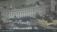 Archiv Foto Webcam Passau: Blick von der Veste Oberhaus auf Donau und Altstadt 16:00