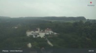 Archiv Foto Webcam Passau: Blick von der Veste Oberhaus auf Donau und Altstadt 08:00