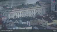Archiv Foto Webcam Passau: Blick von der Veste Oberhaus auf Donau und Altstadt 20:00