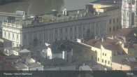 Archiv Foto Webcam Passau: Blick von der Veste Oberhaus auf Donau und Altstadt 08:00