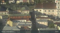 Archiv Foto Webcam Passau: Blick von der Veste Oberhaus auf Donau und Altstadt 06:00