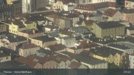 Archiv Foto Webcam Passau: Blick von der Veste Oberhaus auf Donau und Altstadt 07:00