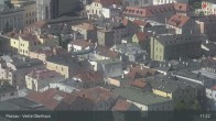 Archiv Foto Webcam Passau: Blick von der Veste Oberhaus auf Donau und Altstadt 10:00