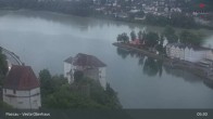 Archiv Foto Webcam Passau: Blick von der Veste Oberhaus auf Donau und Altstadt 04:00