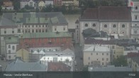Archiv Foto Webcam Passau: Blick von der Veste Oberhaus auf Donau und Altstadt 17:00