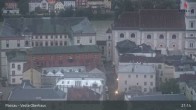 Archiv Foto Webcam Passau: Blick von der Veste Oberhaus auf Donau und Altstadt 02:00