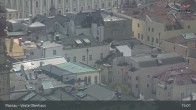 Archiv Foto Webcam Passau: Blick von der Veste Oberhaus auf Donau und Altstadt 14:00