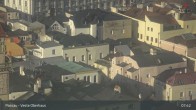Archiv Foto Webcam Passau: Blick von der Veste Oberhaus auf Donau und Altstadt 07:00
