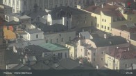 Archiv Foto Webcam Passau: Blick von der Veste Oberhaus auf Donau und Altstadt 08:00