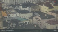 Archiv Foto Webcam Passau: Blick von der Veste Oberhaus auf Donau und Altstadt 06:00