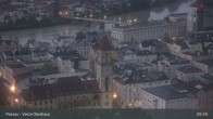 Archived image Webcam Passau: View from Veste Oberhaus 04:00