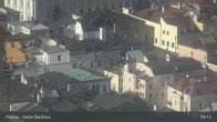 Archiv Foto Webcam Passau: Blick von der Veste Oberhaus auf Donau und Altstadt 09:00
