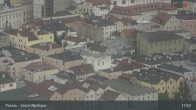 Archiv Foto Webcam Passau: Blick von der Veste Oberhaus auf Donau und Altstadt 16:00