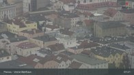 Archiv Foto Webcam Passau: Blick von der Veste Oberhaus auf Donau und Altstadt 06:00