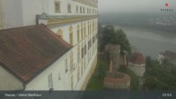 Archiv Foto Webcam Passau: Blick von der Veste Oberhaus auf Donau und Altstadt 07:00