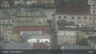 Archiv Foto Webcam Passau: Blick von der Veste Oberhaus auf Donau und Altstadt 09:00