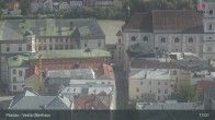 Archiv Foto Webcam Passau: Blick von der Veste Oberhaus auf Donau und Altstadt 17:00