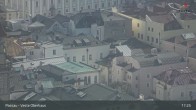 Archiv Foto Webcam Passau: Blick von der Veste Oberhaus auf Donau und Altstadt 16:00