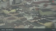 Archiv Foto Webcam Passau: Blick von der Veste Oberhaus auf Donau und Altstadt 10:00