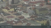 Archiv Foto Webcam Passau: Blick von der Veste Oberhaus auf Donau und Altstadt 10:00