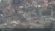 Archiv Foto Webcam Passau: Blick von der Veste Oberhaus auf Donau und Altstadt 12:00