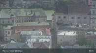 Archiv Foto Webcam Passau: Blick von der Veste Oberhaus auf Donau und Altstadt 14:00