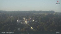 Archiv Foto Webcam Passau: Blick von der Veste Oberhaus auf Donau und Altstadt 06:00
