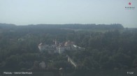Archiv Foto Webcam Passau: Blick von der Veste Oberhaus auf Donau und Altstadt 10:00