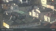 Archiv Foto Webcam Passau: Blick von der Veste Oberhaus auf Donau und Altstadt 06:00