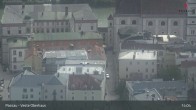Archiv Foto Webcam Passau: Blick von der Veste Oberhaus auf Donau und Altstadt 11:00