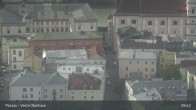 Archiv Foto Webcam Passau: Blick von der Veste Oberhaus auf Donau und Altstadt 08:00