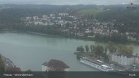 Archiv Foto Webcam Passau: Blick von der Veste Oberhaus auf Donau und Altstadt 14:00