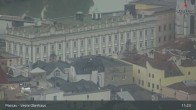 Archiv Foto Webcam Passau: Blick von der Veste Oberhaus auf Donau und Altstadt 10:00