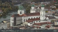 Archived image Webcam Passau: View from Veste Oberhaus 08:00