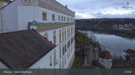 Archiv Foto Webcam Passau: Blick von der Veste Oberhaus auf Donau und Altstadt 06:00