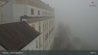 Archiv Foto Webcam Passau: Blick von der Veste Oberhaus auf Donau und Altstadt 08:00
