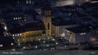 Archiv Foto Webcam Passau: Blick von der Veste Oberhaus auf Donau und Altstadt 00:00