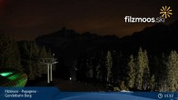 Archiv Foto Webcam Filzmoos: Bergstation Papagenobahn 00:00