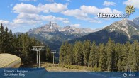 Archiv Foto Webcam Filzmoos: Bergstation Papagenobahn 14:00