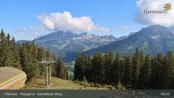 Archiv Foto Webcam Filzmoos: Bergstation Papagenobahn 08:00