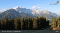 Archiv Foto Webcam Filzmoos: Bergstation Papagenobahn 18:00
